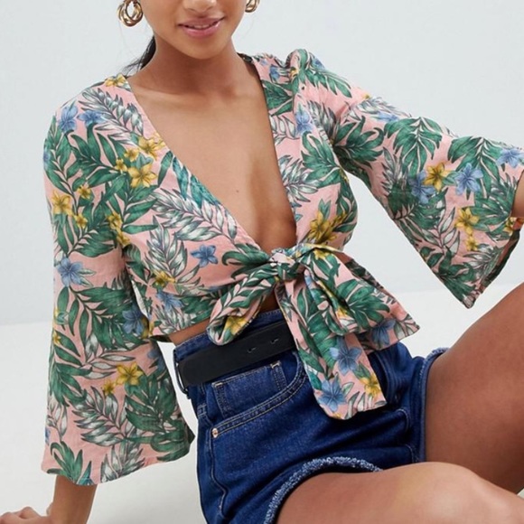 Missguided crop tie front - Picture 5 of 5